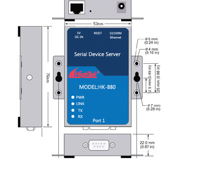 RS485/422轉TCP/IP聯網服務器HK-880B 防雷保護型串口聯網服務器的全面解析與深圳市方興鎏通實業的專業服務